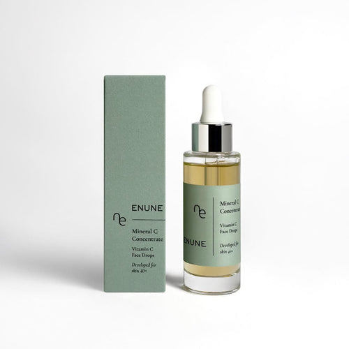 ENUNE Mineral C Concentrate Vitamin C Serum für Haut ab 40 + mit Hamamelis und Feigenkaktus-Extrakt