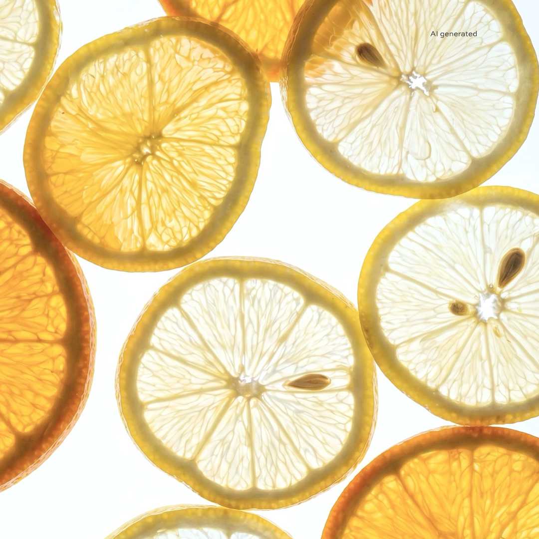 Ätherische Öle aus Lemon,Orange, als natürlicher Wirkstoff in ENUNE Serum-Formeln,2