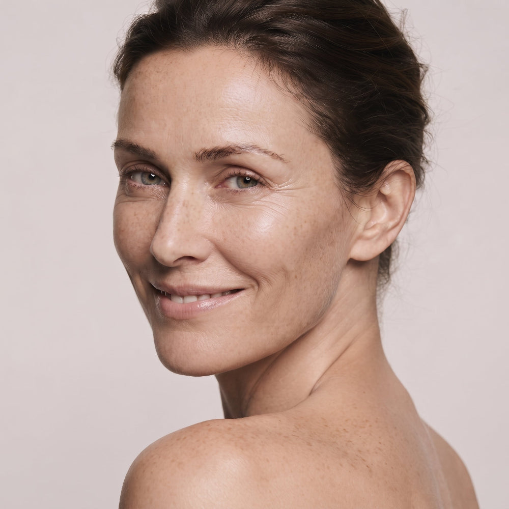 Enune happy Frau über 40