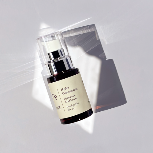ENUNE Hydro Concentrate Hyaluronic Acid Serum for skin 40+ in brown glass bottle